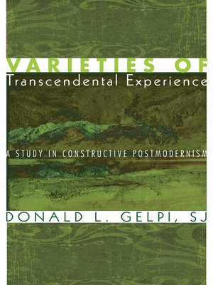cover image of Varieties of Transcendental Experience